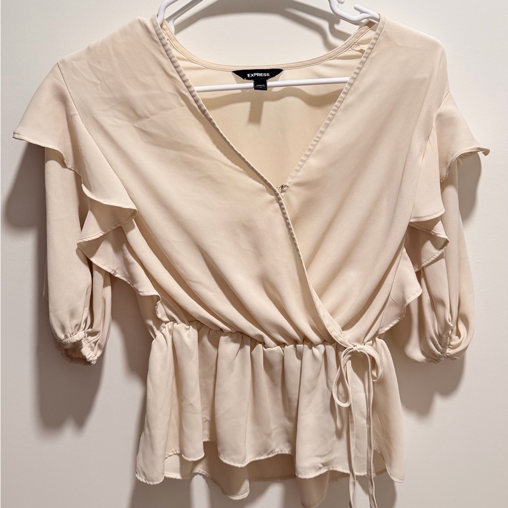Express V-Neck Top